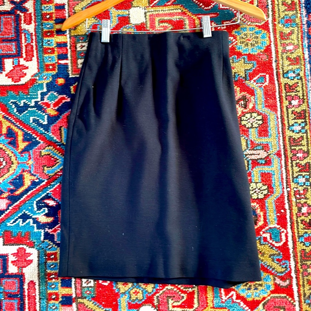 Akris Punto jersey straight skirt. Elegant. Professional. A closet staple. Soft.